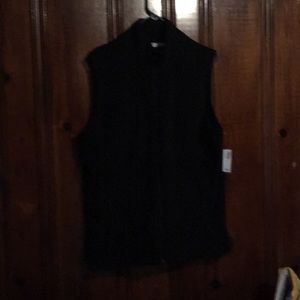 Old Navy black Vest, XL